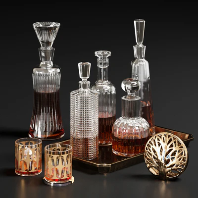 CB2 Decanters Set — download