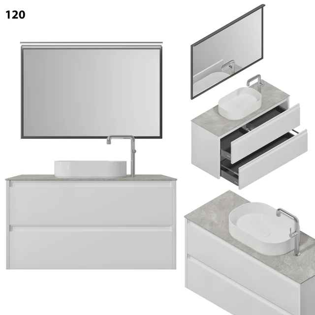 Allen Brau Fantasy 80/100/120 two drawers — Descargar