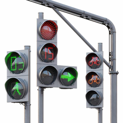 AVE Traffic Lights Set (Animated) — Ver 1