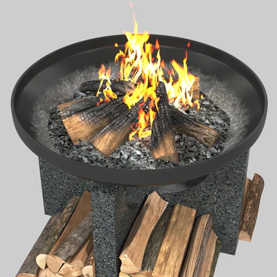Outdoor fire pit S80 — Ver 2