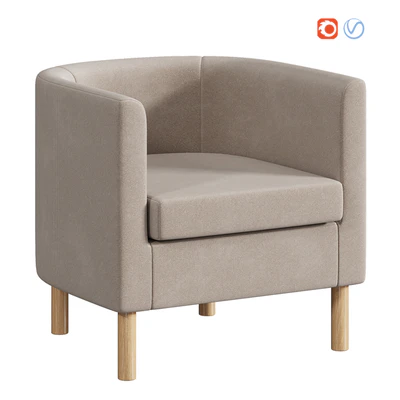 Armchair Hoff Agata beige — Ver 1