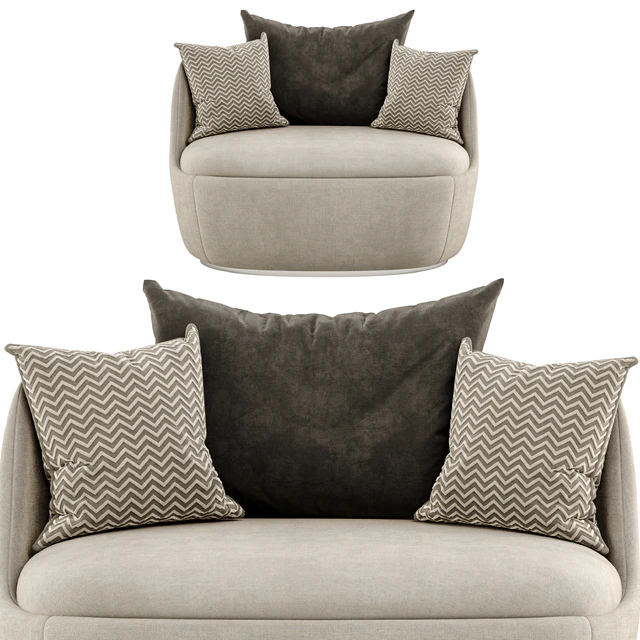 Bart armchair moooi — Скачать