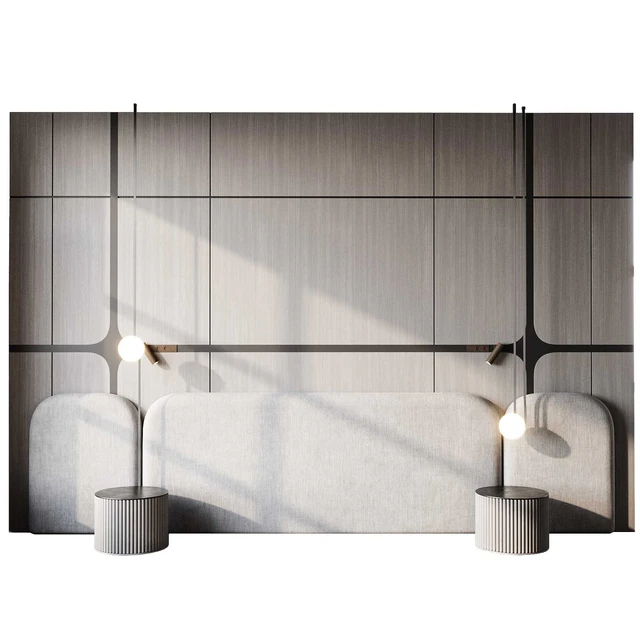 Headboard 3d Wall Panel 34 — Скачать