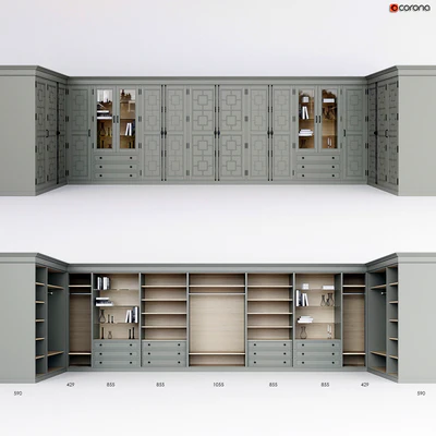 Wardrobe Dantone Home 4 — Ver 1