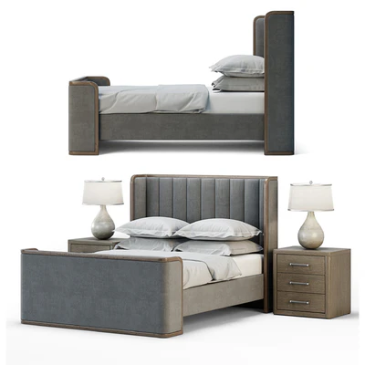 Rh. ASTON FABRIC BED — Ver 1
