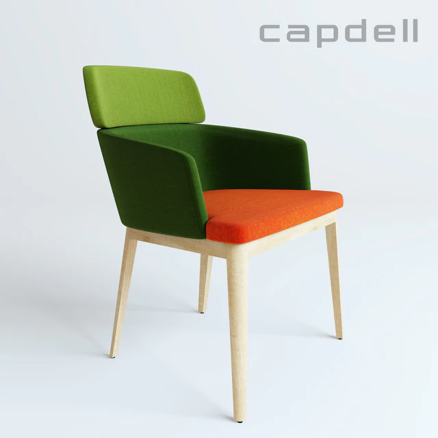 Capdell  / Upholstered chair — Скачать
