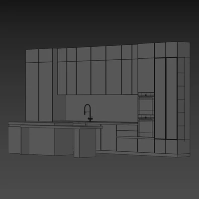 Кухня в современном стиле 005 | kitchen modern — Вид 2