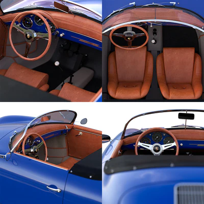 Porsche 356 A Speedster 1956 — Ver 2