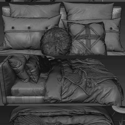 Meridiani Stone Up Bed — Ver 2