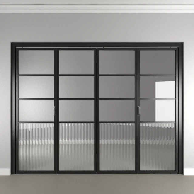 SLIM FRAME folding door MOD 02 — Descargar