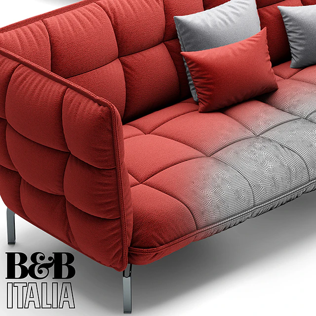 Sofa HUSK sofa B &amp; B Italia 261 — Descargar