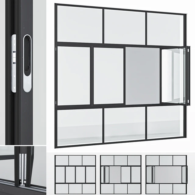 Aluminium window 16 — Скачать
