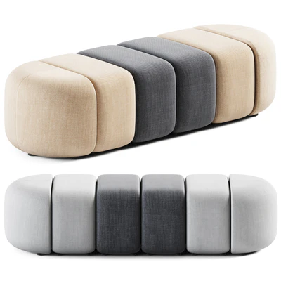 Set Module Pouffes by Bla Station / Pouf — Ver 1