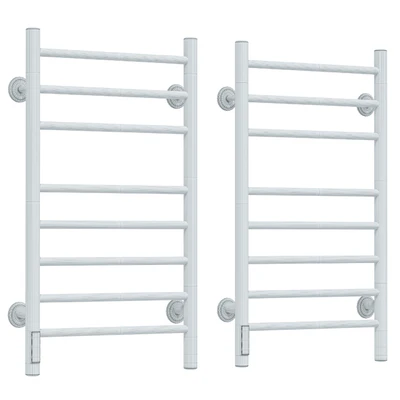 Grois Electric towel warmer Laura 500х800 black-white — View 2