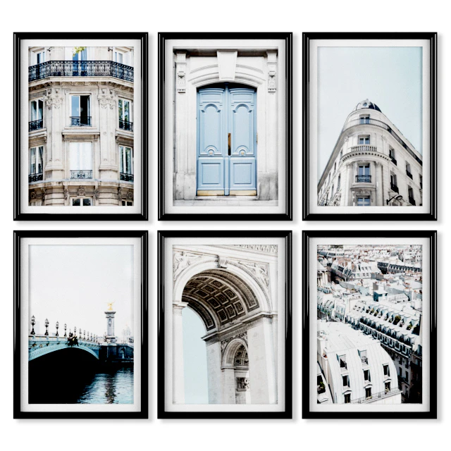 A series of posters about Paris. — Descargar