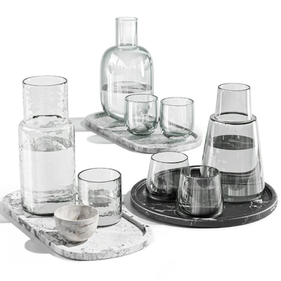 dishes tableware set 04 — Вид 1