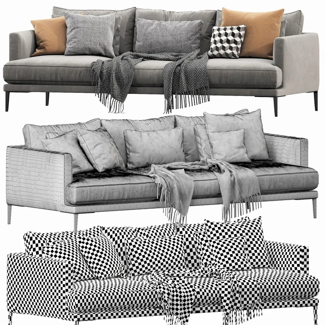 Bonaldo paraiso 3 seater — Descargar
