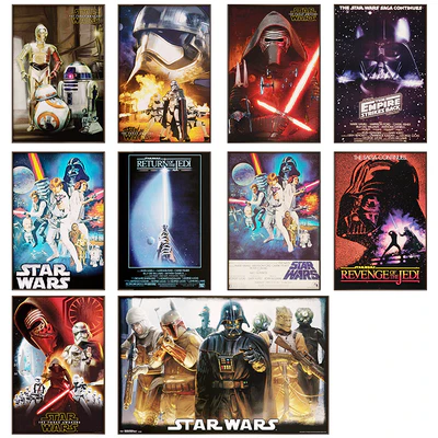 Star Wars Episode VII Poster Wall Art — Ver 1