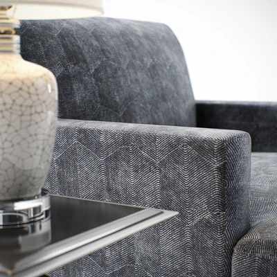 Baker Celestite Lounge Chair — Ver 2