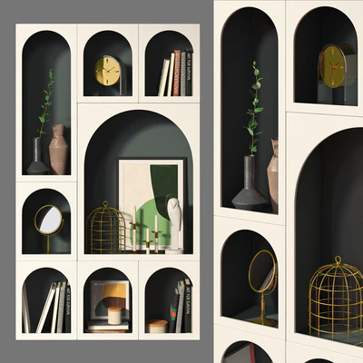 Книжный шкаф Bonaldo set 01 — Вид 1