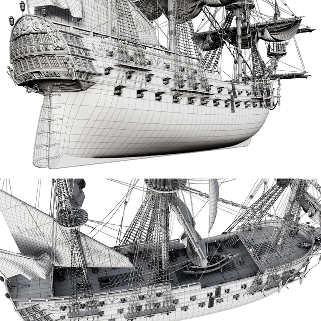 Flagship Peter 1 The Ingermanland 1715 — Скачать