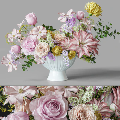 Flower Set 032 Centerpiece — Ver 1