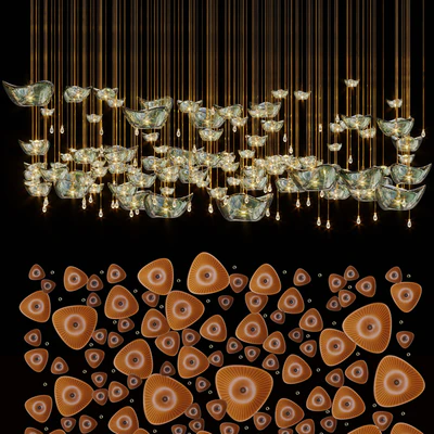 Chandelier Light Vargov — Ver 1