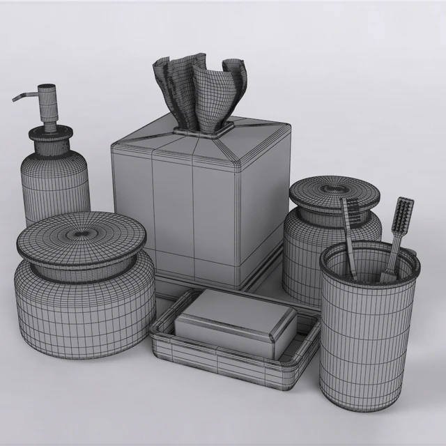 Restoration Hardware Flatiron Union Stoneware Bath Accessories — Скачать