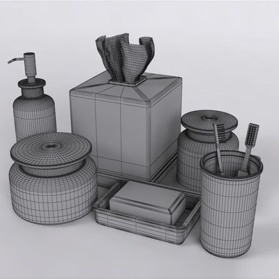 Restoration Hardware Flatiron Union Stoneware Bath Accessories — Вид 3