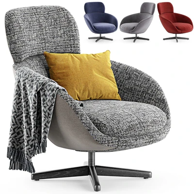 Minotti Russell Armchair 1 — Вид 1