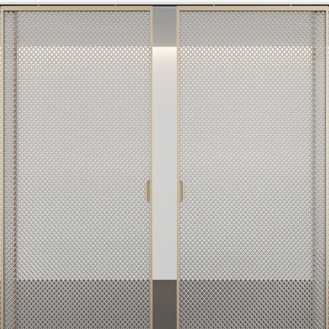 Sliding doors with embossed glass No. 3 — Descargar
