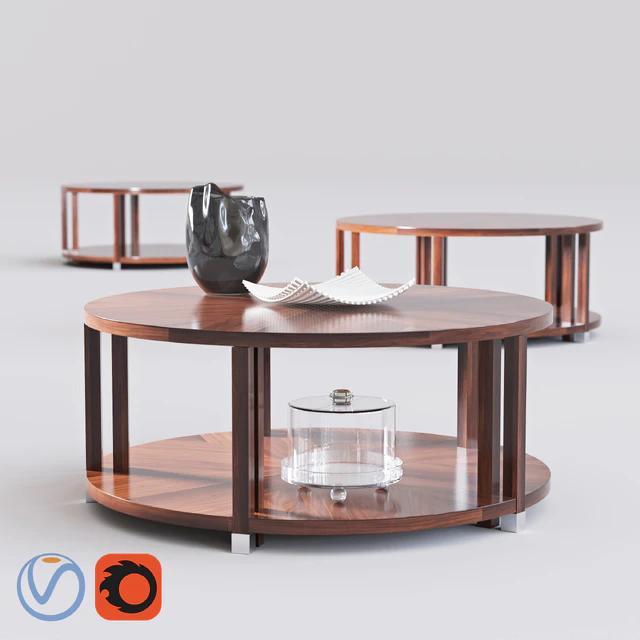 Bolier Atelier Round Cocktail Table — Descargar