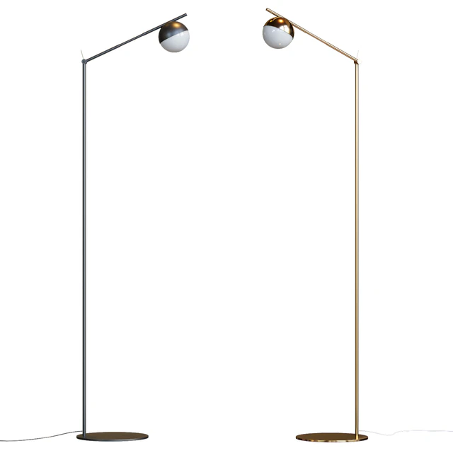 Contina Swing Arm Floor Lamp — Descargar