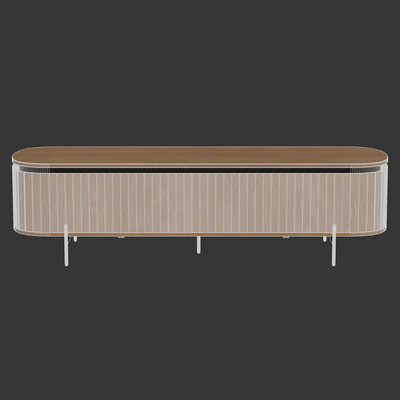 Kave Home - Licia TV stand, 200x55 cm — Вид 3