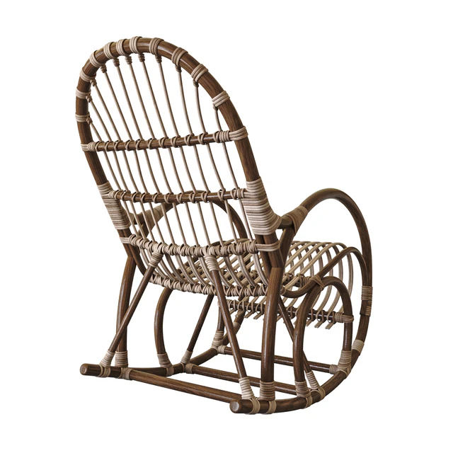 Rattan rocking chair — Descargar
