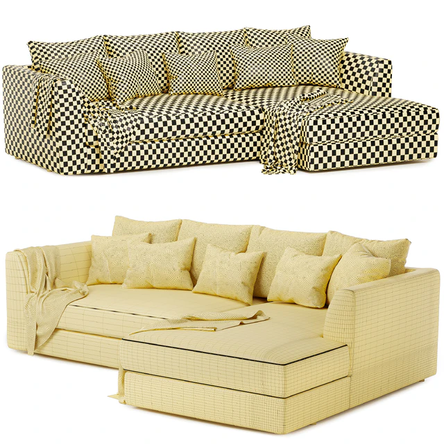 Hadleigh L Shaped Small Corner Chaise Sofa — Descargar