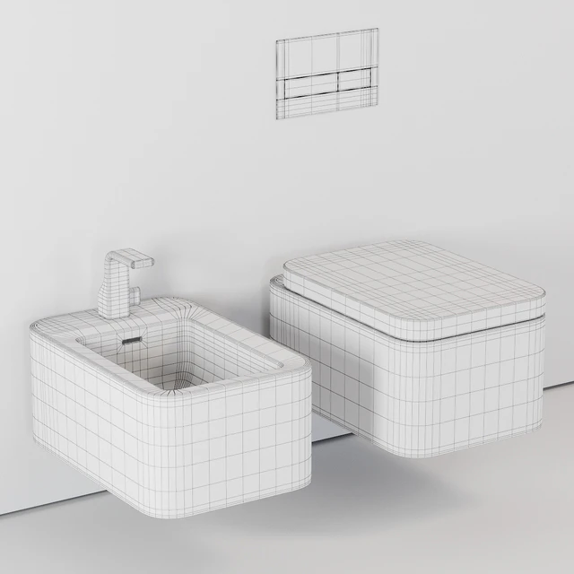 Ceramica Flaminia Nile Wall-Hung WC — Descargar