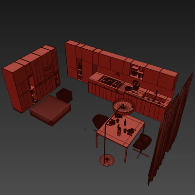 Kitchen Poliform Kyton Varenna — Вид 2