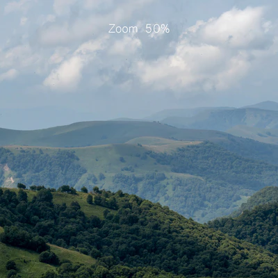 Panorama with Elbrus and hills. 2 pcs. 30-50k — Ver 3