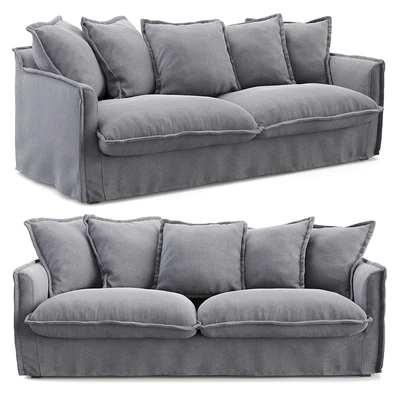 Livingston Sofa Charcoal Gray — Вид 1