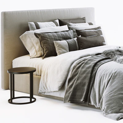 RH Sullivan Fabric Bed — Вид 2