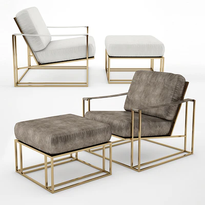 Milo Baughman Sling Chair — Ver 1