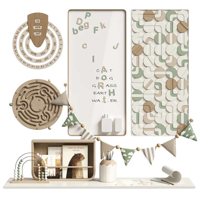 Wall decor for children room 02 — Скачать