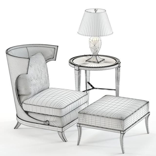 Baker Atrium Chair — Скачать