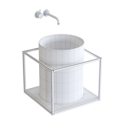 GALASSIA Core Countertop Ceramic Washbasin Set 2 — Вид 2