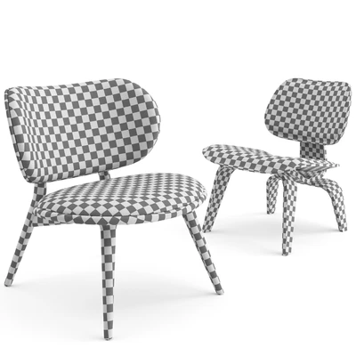 Scandinavian Lounge Chairs by Mater and Vitra — Ver 2