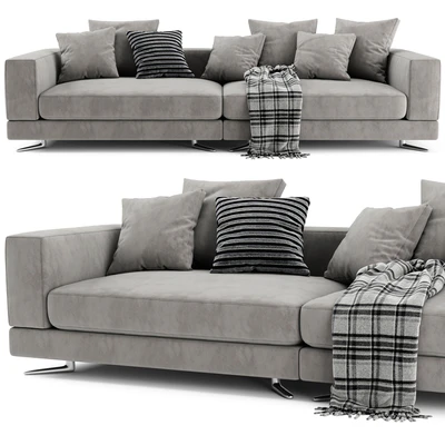 Minotti white sofa — Ver 2