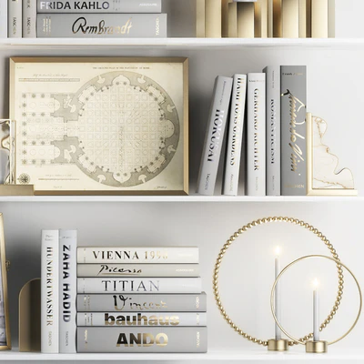 DECORATIVE SET 05 (white) — Ver 2