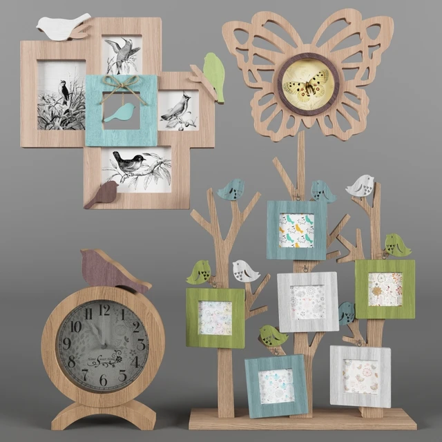 Photo frames and watch birds h. 2 — Descargar