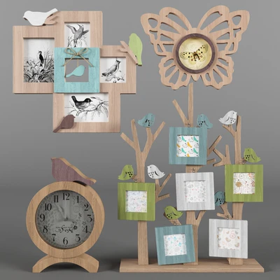 Photo frames and watch birds h. 2 — Ver 1